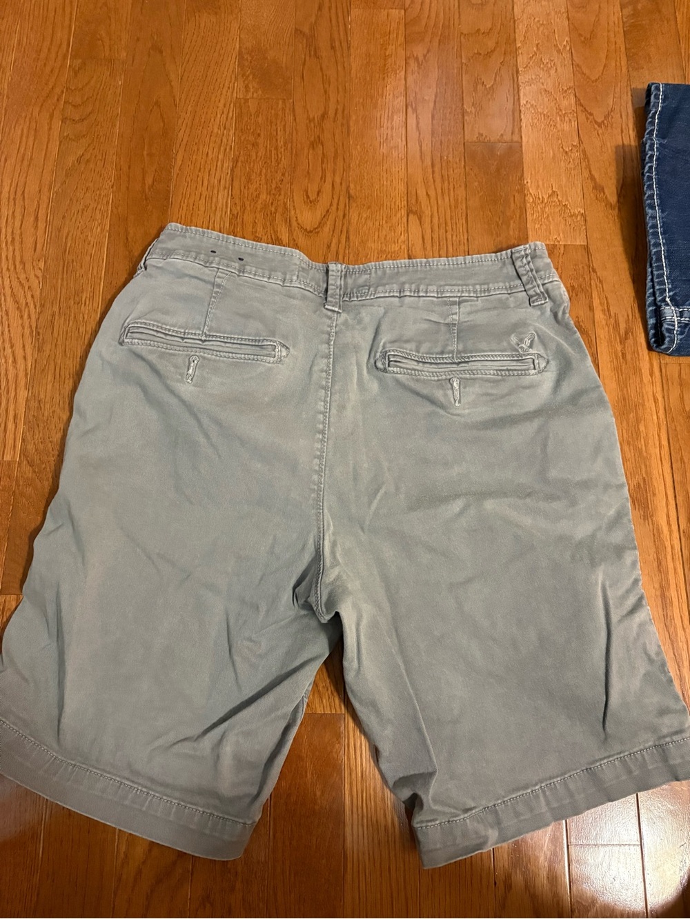 Men's Casual Cotton Blend Shorts - Light Gray size 30